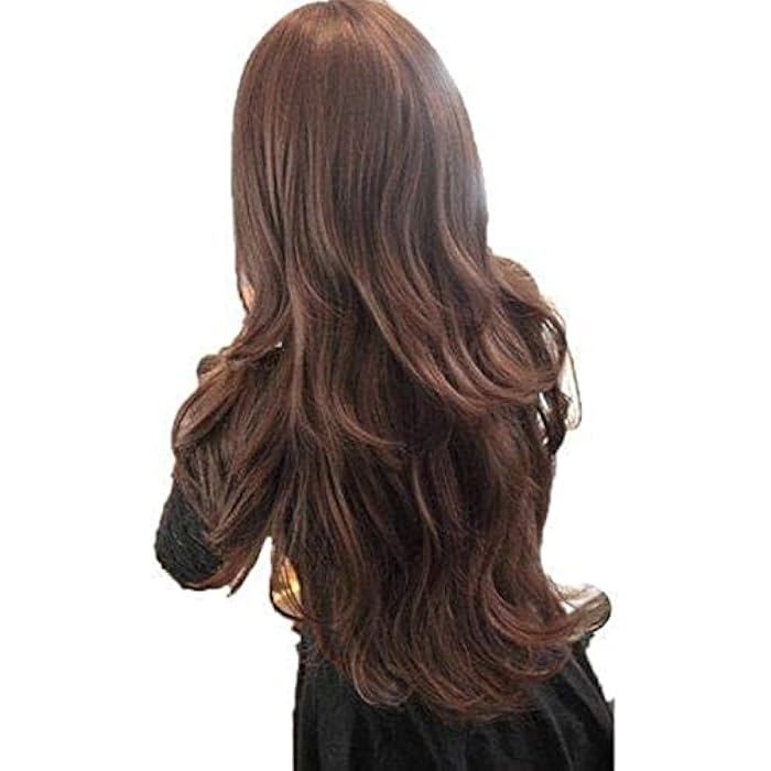 DILLARDS Womens Fashion Wavy Long Hair Wigs With Hair Cap - Image 4